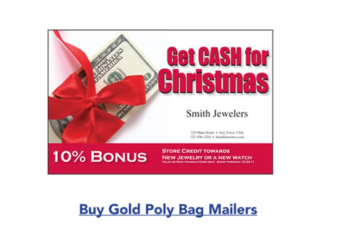 Buy Gold Poly Bag Mailers