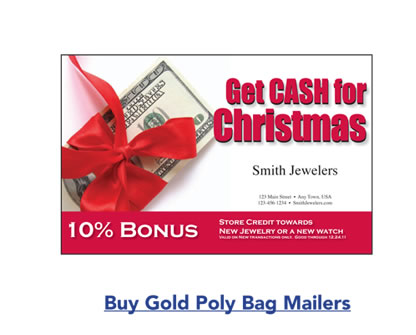 Buy Gold Poly Bag Mailers