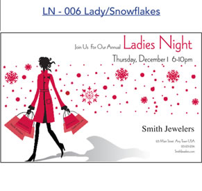 Lady/Snowflakes