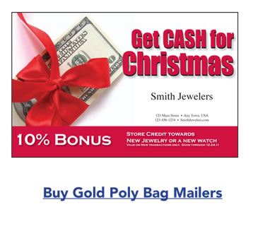 Buy Gold Poly Bag Mailers