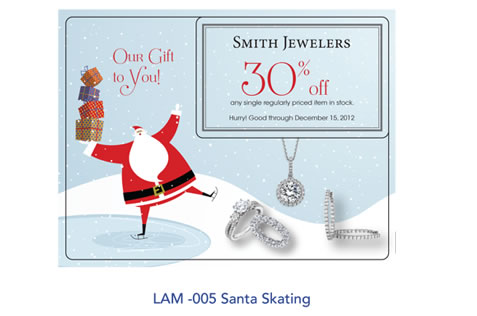 Santa Skating