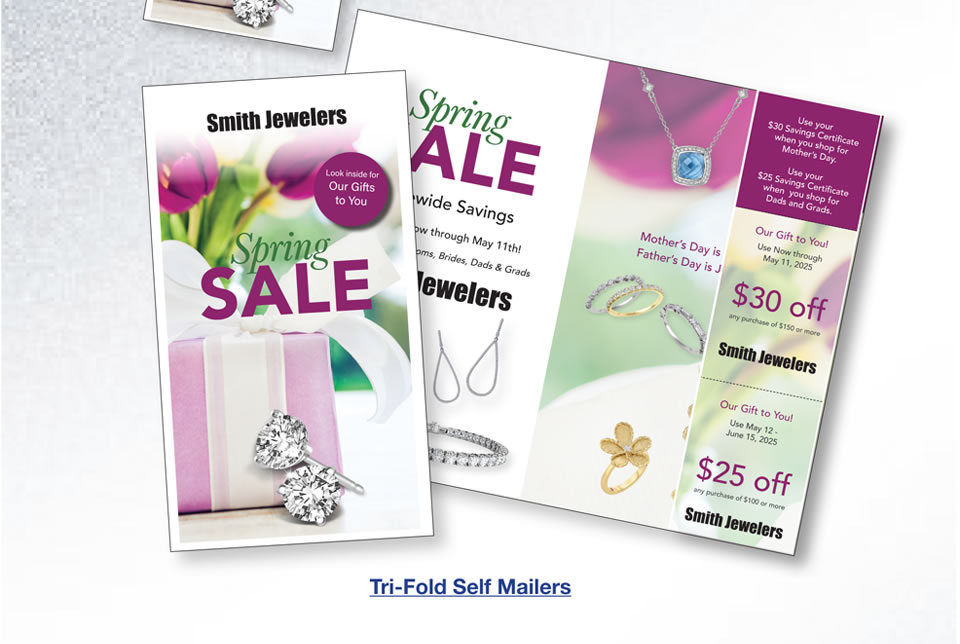 Tri-Fold Self Mailers