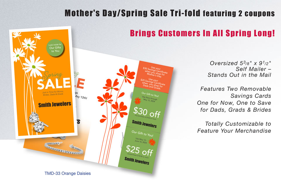 Mother's Day/Spring Sale Tri-fold