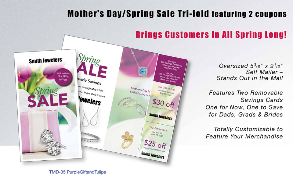 Mother's Day/Spring Sale Tri-Fold